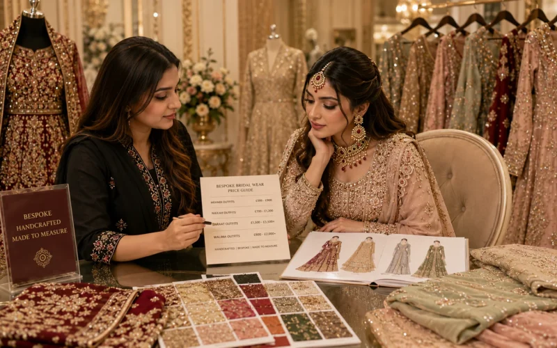 How Much Do Pakistani Bridal Dresses Cost in the UK?