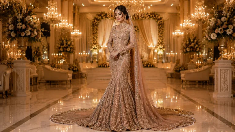 Fishtail Bridal Gowns: Pakistani Mermaid Dresses