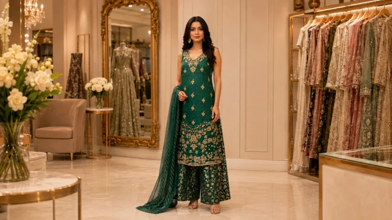 Pakistani Wedding Guest Dresses in Manchester: Why Bespoke Beats Online