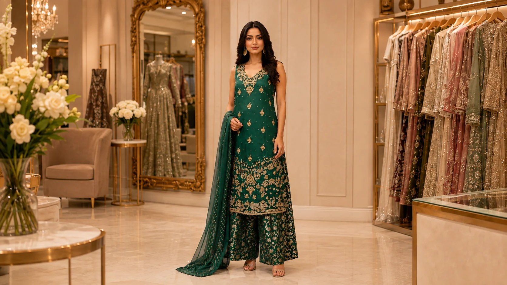 Pakistani Wedding Guest Dresses in Manchester: Why Bespoke Beats Online