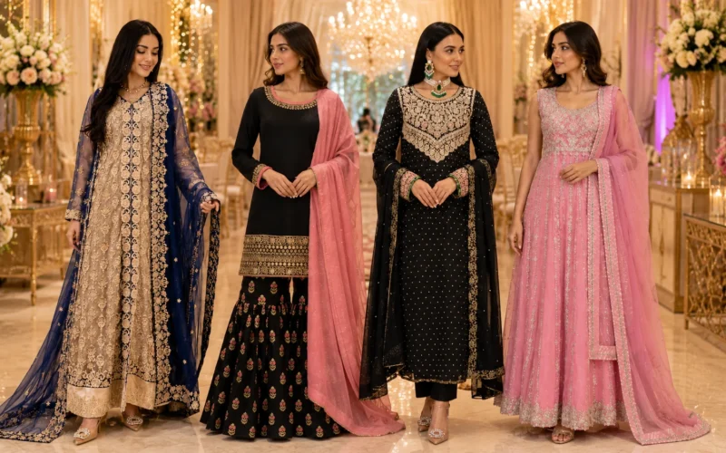 Pakistani Wedding Guest Dresses: What to Wear