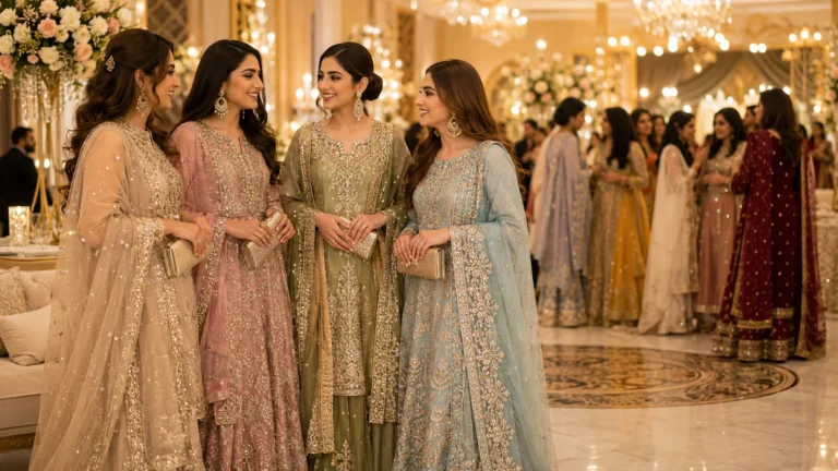 Pakistani Wedding Guest Dresses: What to Wear