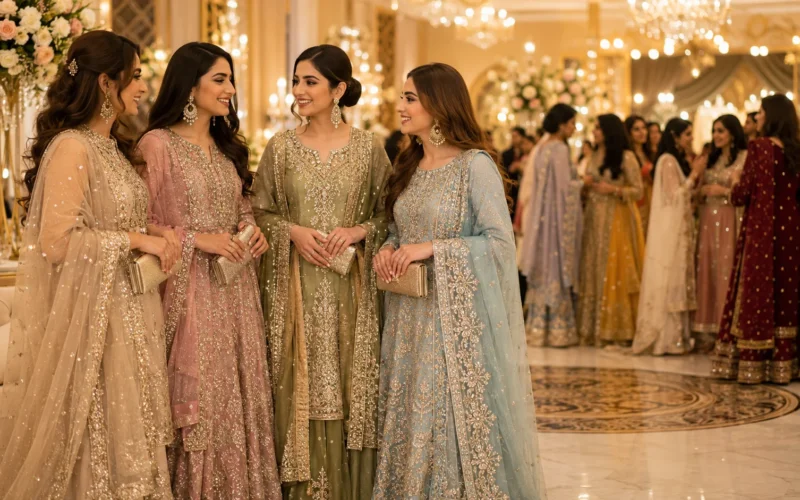 Pakistani Wedding Guest Dresses: What to Wear