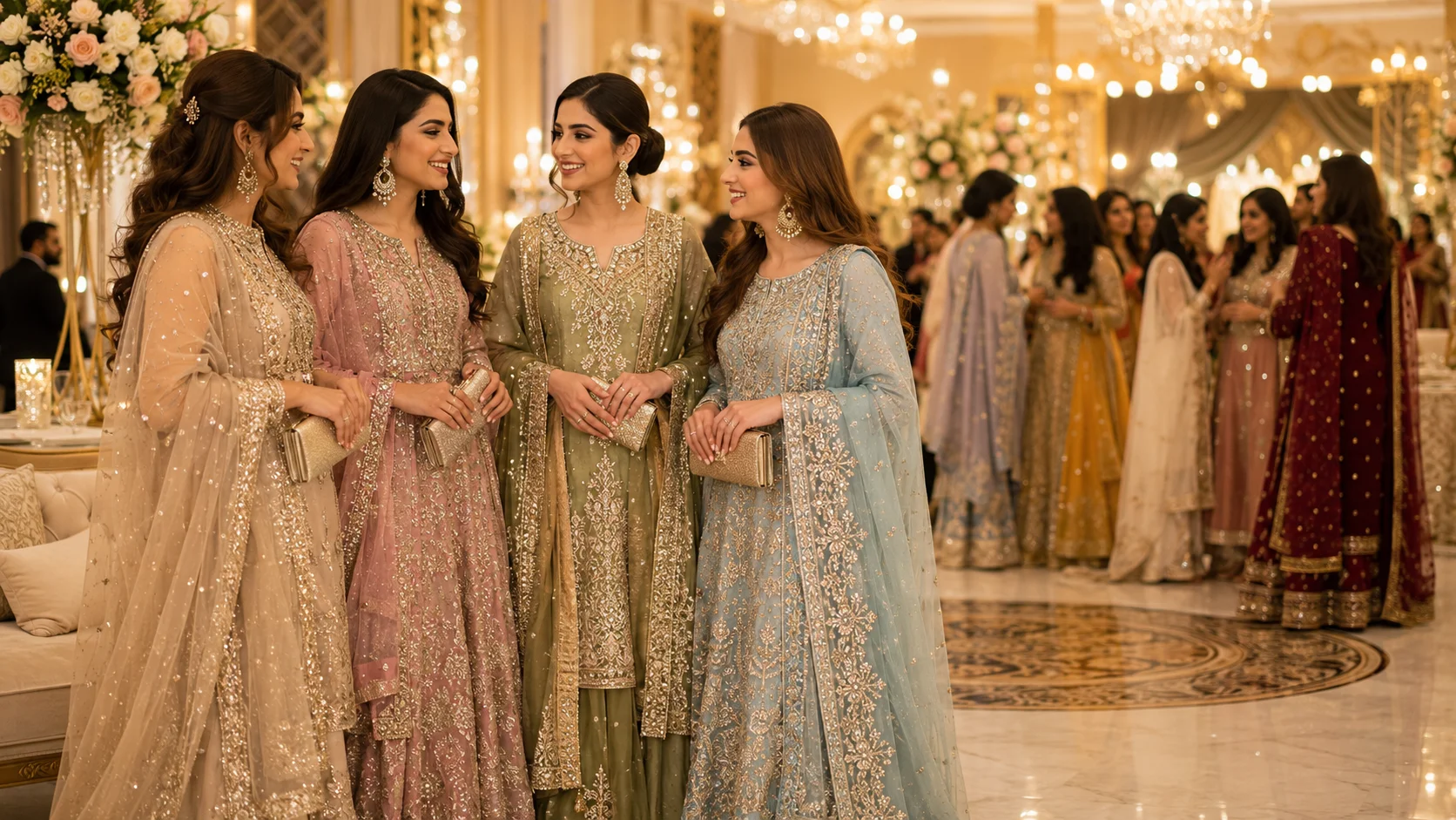 Pakistani Wedding Guest Dresses: What to Wear