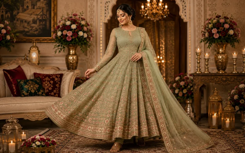 Anarkali Dresses: From Mughal Courts to Modern Weddings