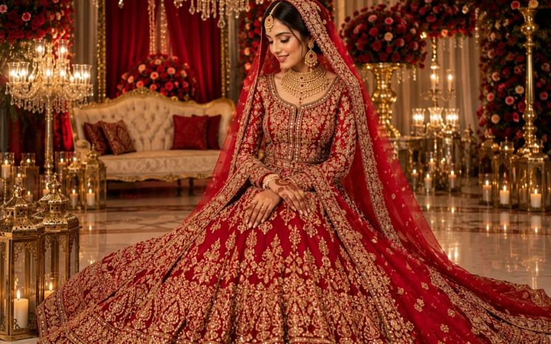 Red Wedding Lehenga: Traditional and Modern Styles