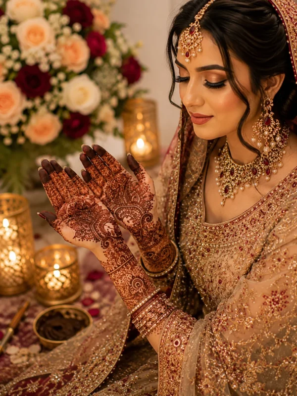 Mehndi occasion wear