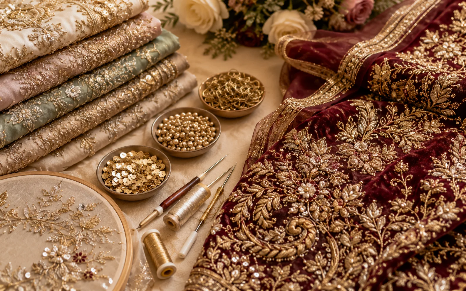 Zardozi, Dabka & Tilla: A Guide to Pakistani Bridal Embroidery