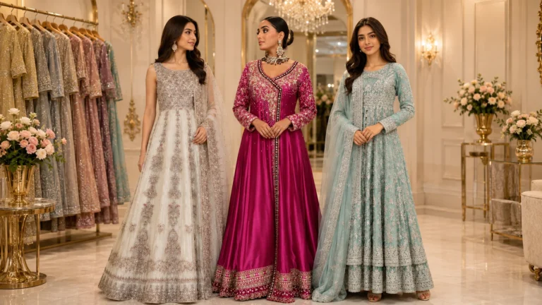 Anarkali Dress Styles for Weddings and Parties