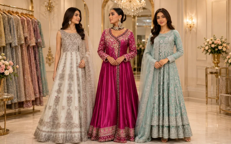 Anarkali Dress Styles for Weddings and Parties