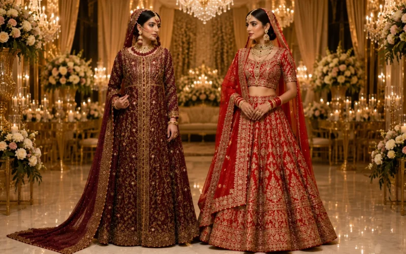 Pakistani vs Indian Bridal Dress: Key Differences Explained