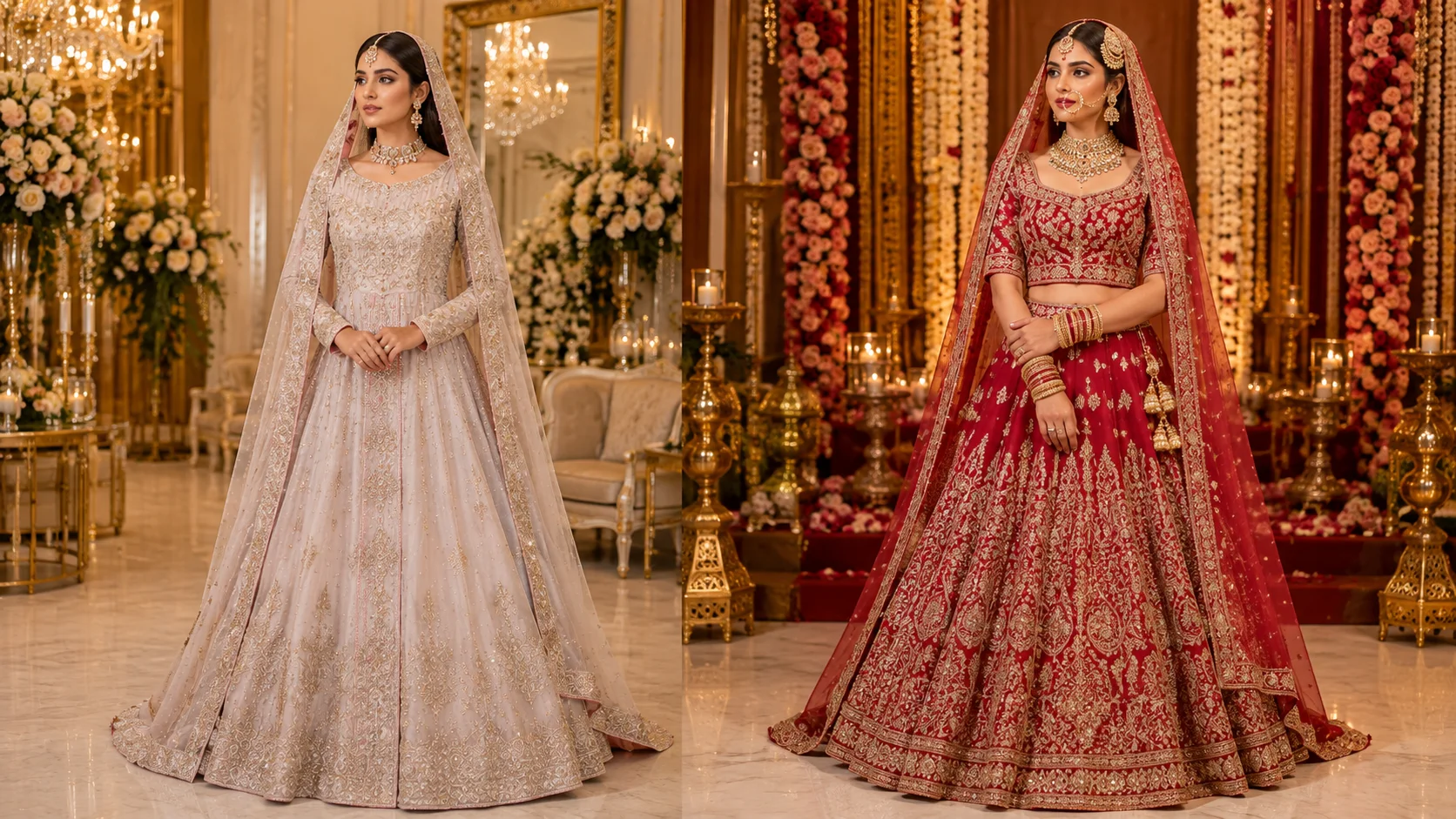 Pakistani vs Indian Wedding Dresses: Key Differences Explained