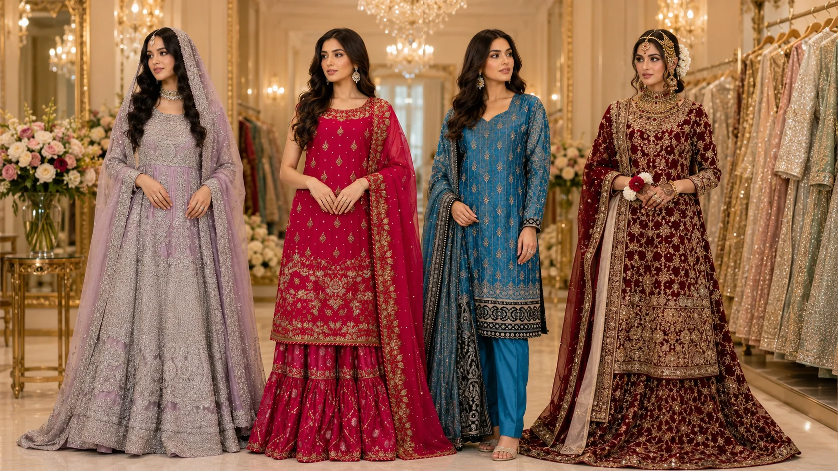 What Colours Are Appropriate for a Pakistani Wedding?