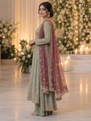 Asian Wedding Dresses for Guests: How Long Should a Dupatta Be?