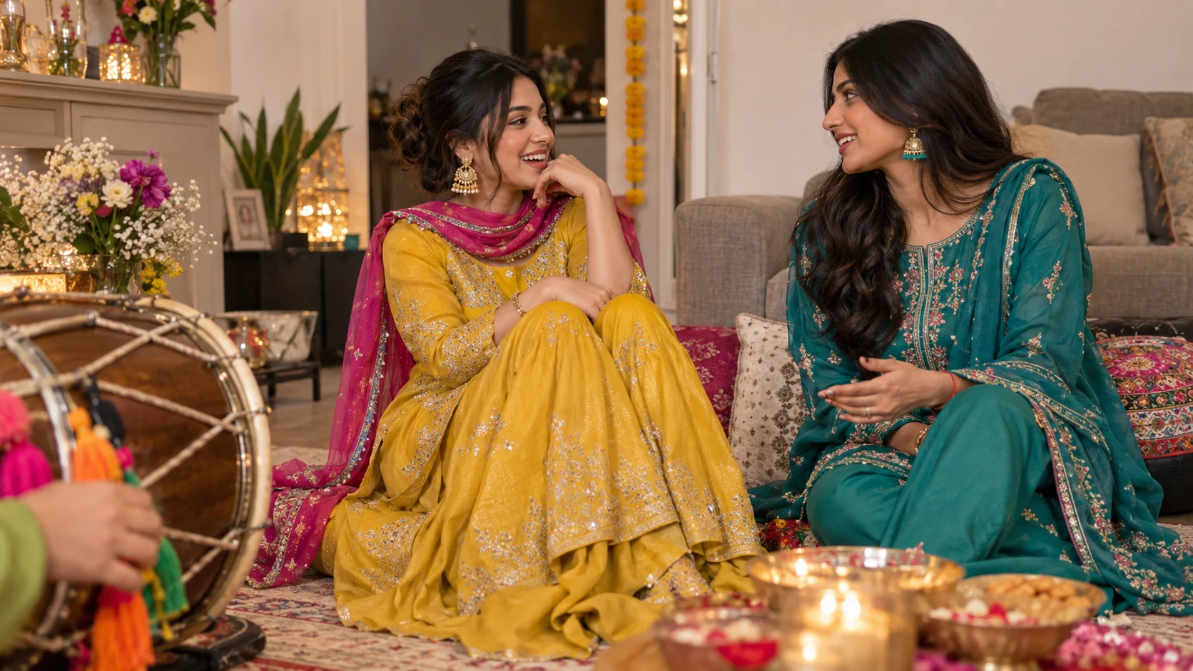 Dholki Outfits for Guests: What Works Best for a Home Celebration?