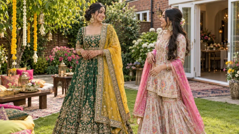 Pakistani Wedding Clothes for Mehndi and Dholki: What’s the Difference?