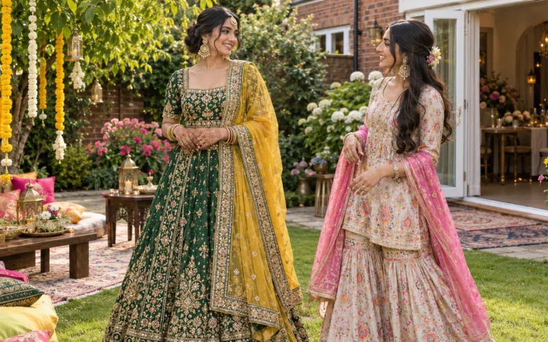 Pakistani Wedding Clothes for Mehndi and Dholki: What’s the Difference?