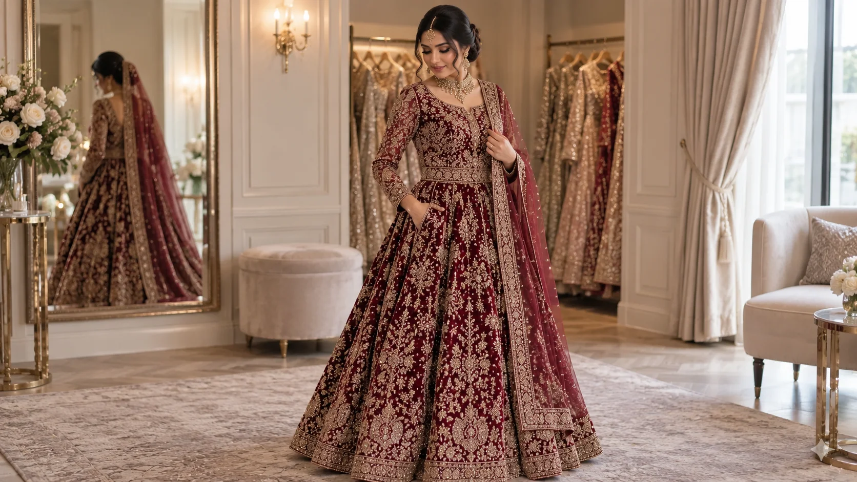 Pakistani Bridal Wear: Should You Add Pockets to a Bridal Outfit?