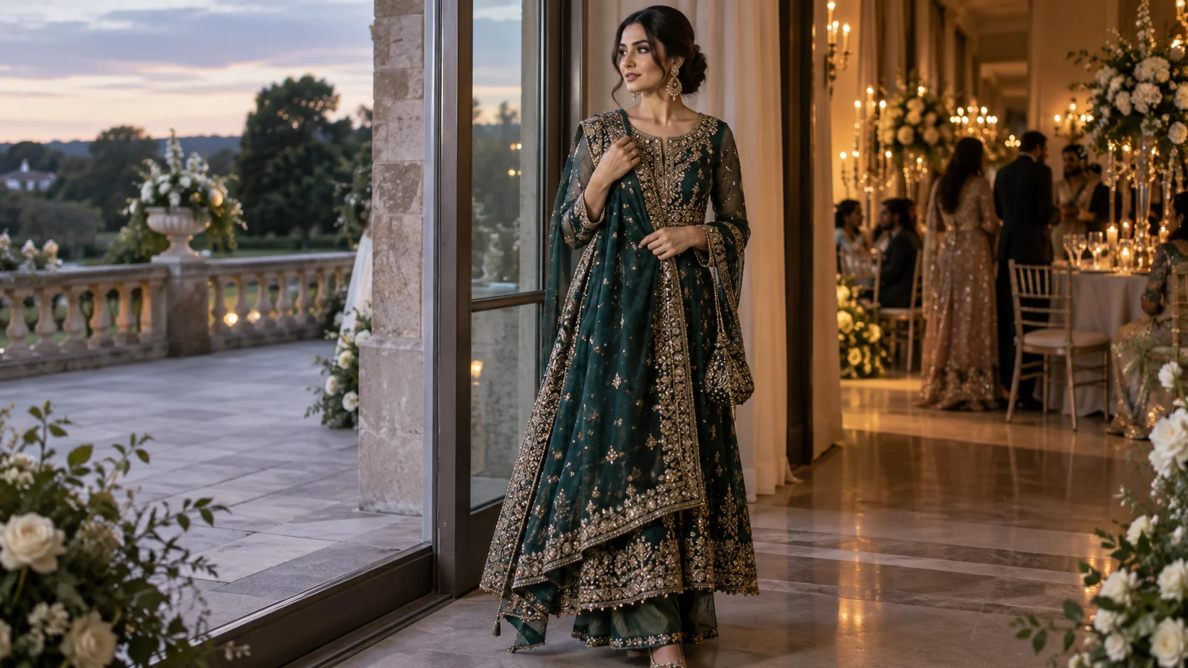 Pakistani Wedding Guest Dresses for Day-to-Night Celebrations