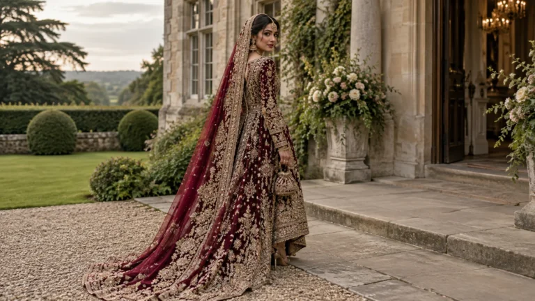 Pakistani Wedding Dresses for Country House and Manor Venues