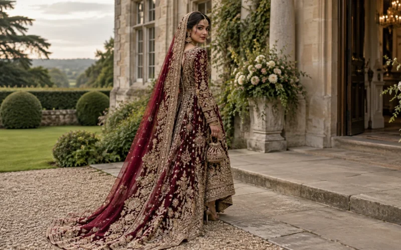 Pakistani Wedding Dresses for Country House and Manor Venues