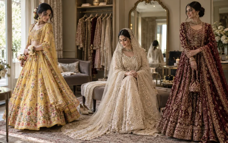 Pakistani Wedding Dresses UK for Multi-Event Weekends