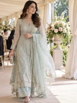 Pakistani Wedding Guest Dresses UK for a Summer Marquee Wedding