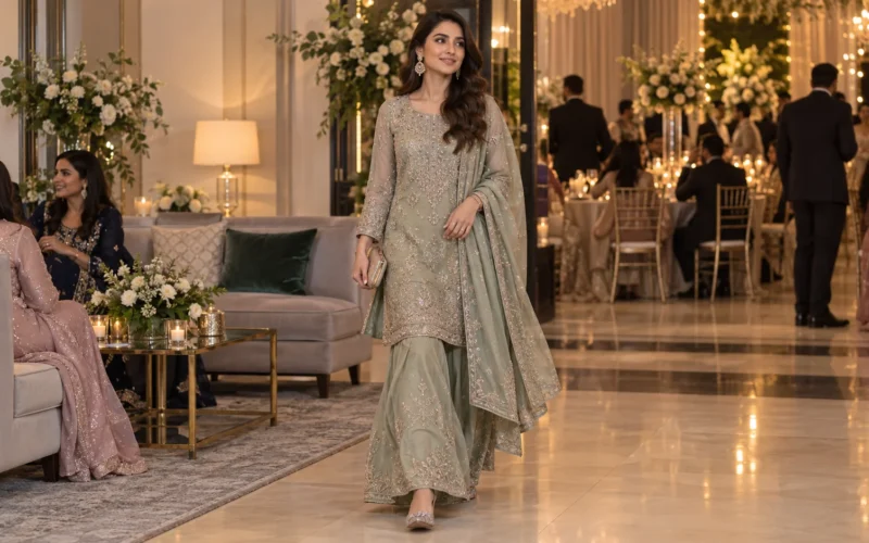 Pakistani Wedding Guest Dresses for a 10-Hour Wedding Day